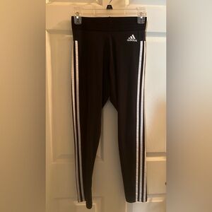 Adidas Athletic Pants Women’s Size “S”. Black/White